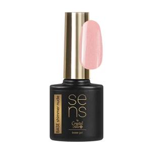 Crystal Nails Sens Base Gel - Shimmer Nude 10ml főképe
